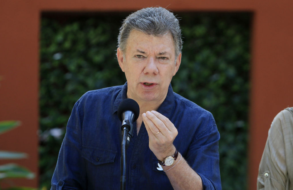 Colombia recibirá al Papa con paz y entusiasmo: Santos
