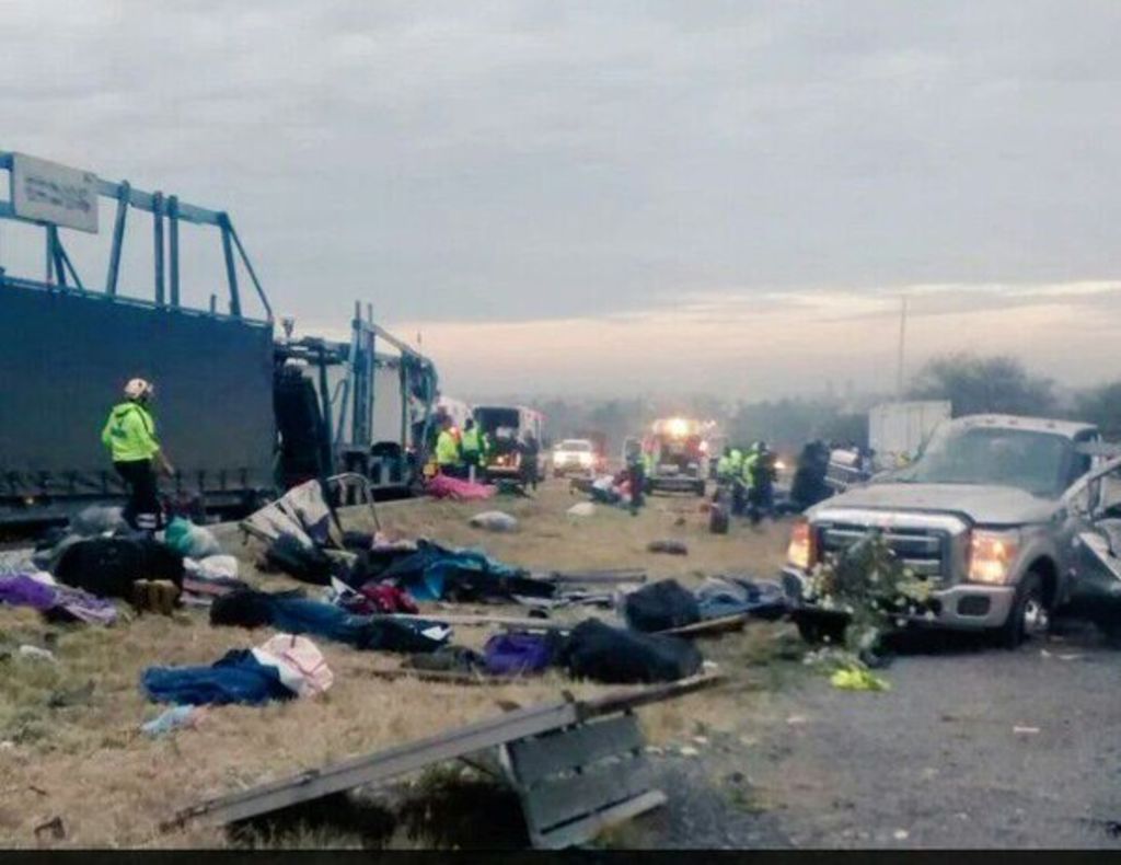 Accidente en la Querétaro-Celaya deja tres peregrinos muertos