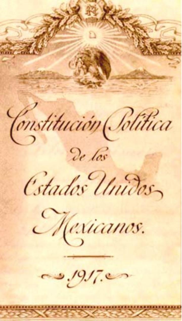 El plan de Guadalupe y la Constitución de 1917