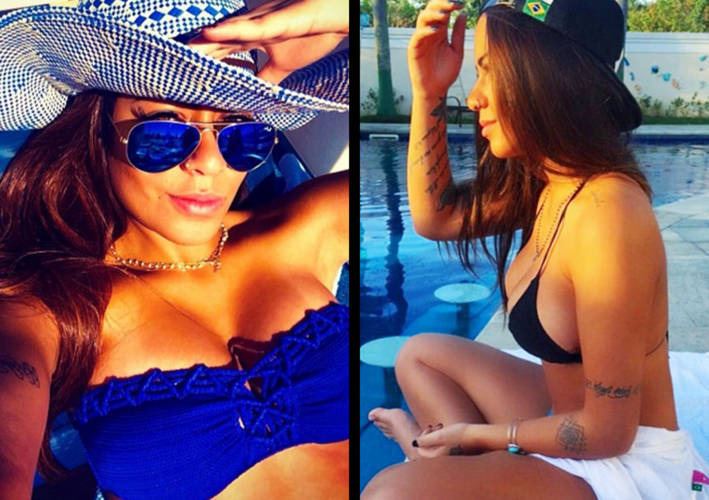 Hermana de Neymar presume su belleza