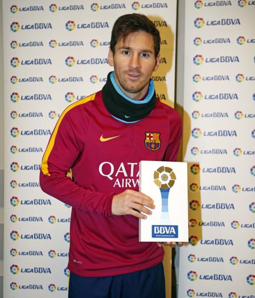 Messi, mejor jugador del mes de la Liga BBVA