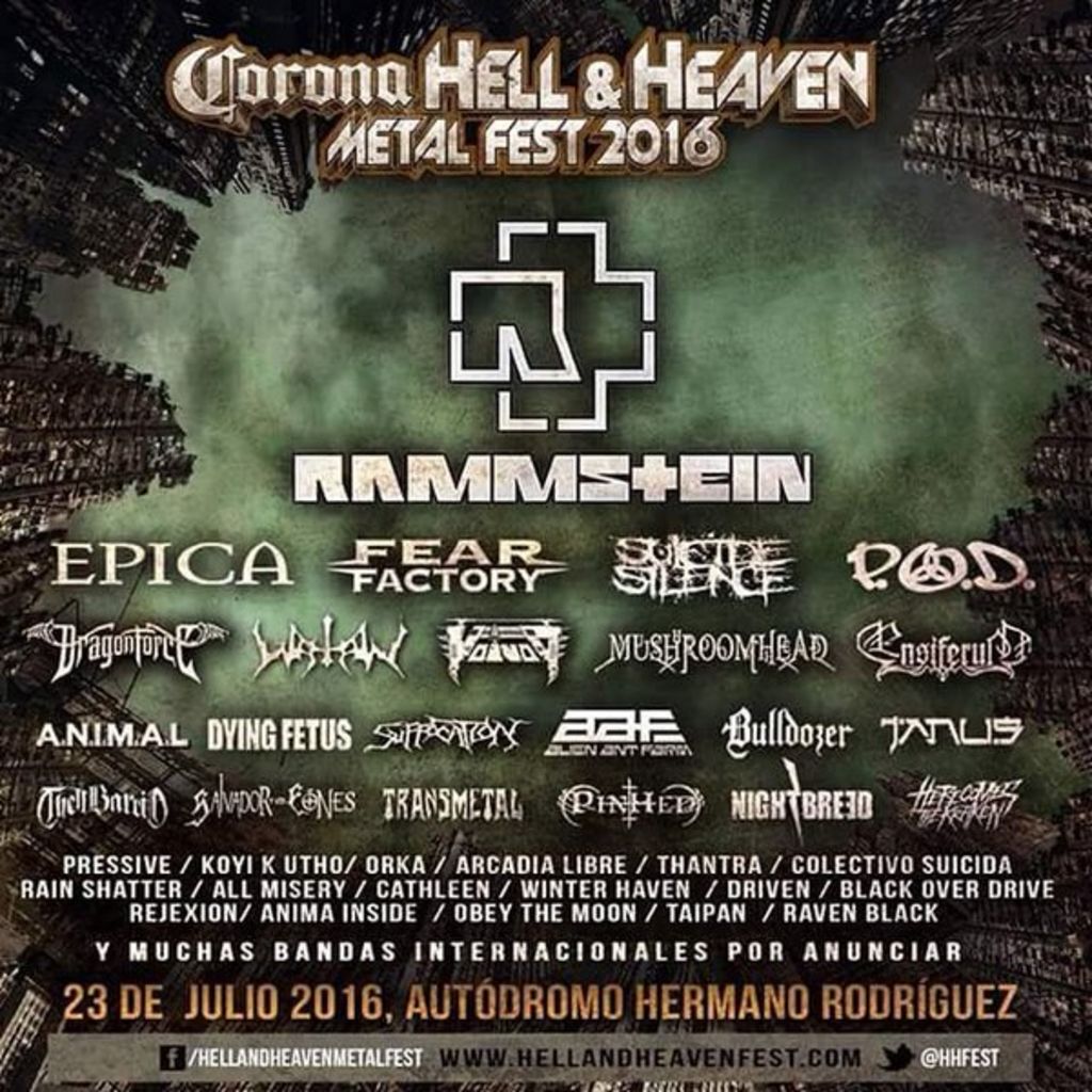 Serán más de 14 horas de música en el Hell and Heaven Fest