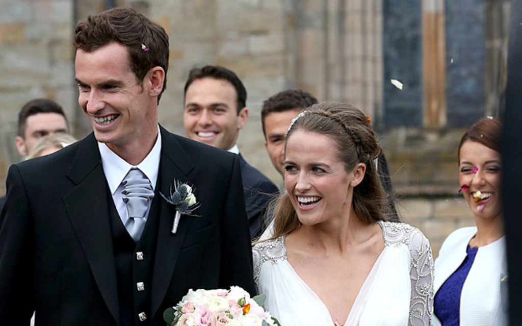 La primera hija del tenista Andy Murray se llamará Sofía Olivia