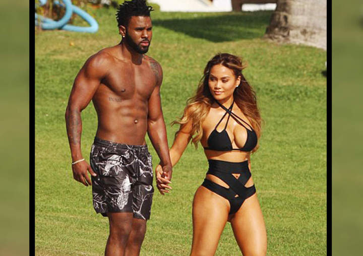 Novia de Jason Derulo causa furor en México