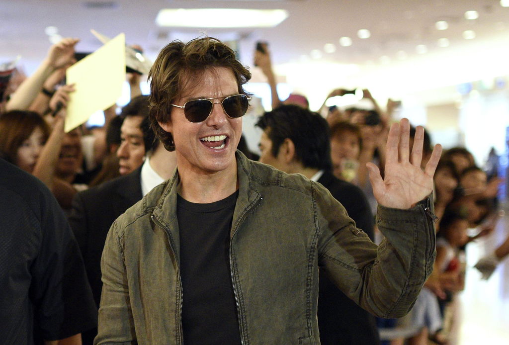 Publican imágenes inéditas de Tom Cruise