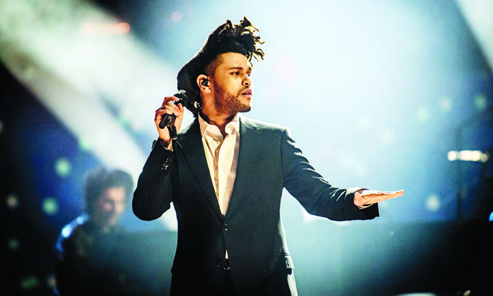 The weeknd, el más nominado