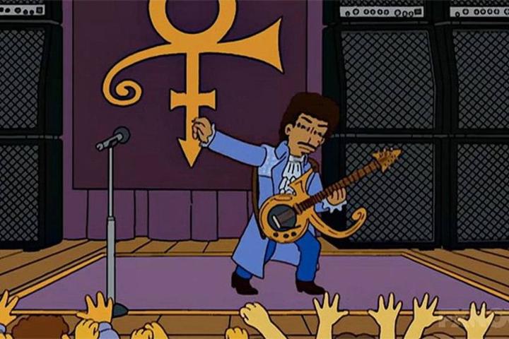 Prince rechazó capítulo de Los Simpson