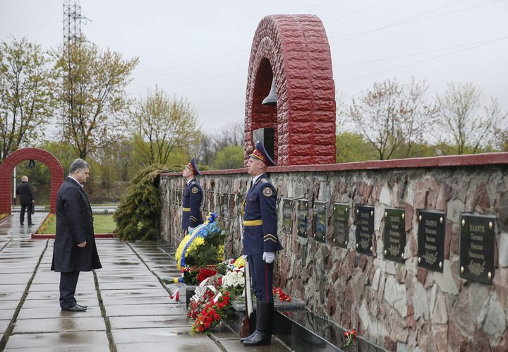 Ucrania conmemora 30 años de Chernóbil