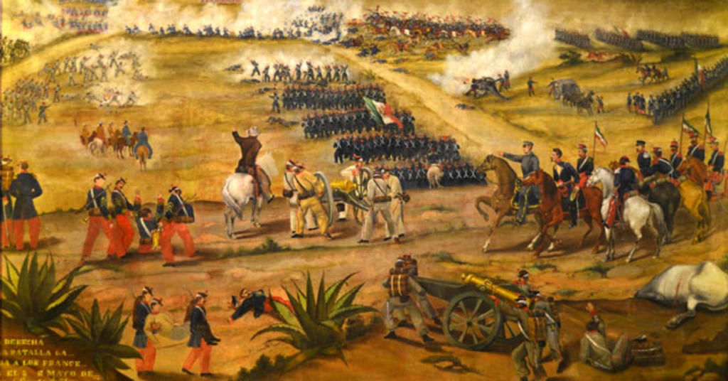 1862: Ocurre la Batalla de Puebla, el Ejército mexicano vence al Ejército francés