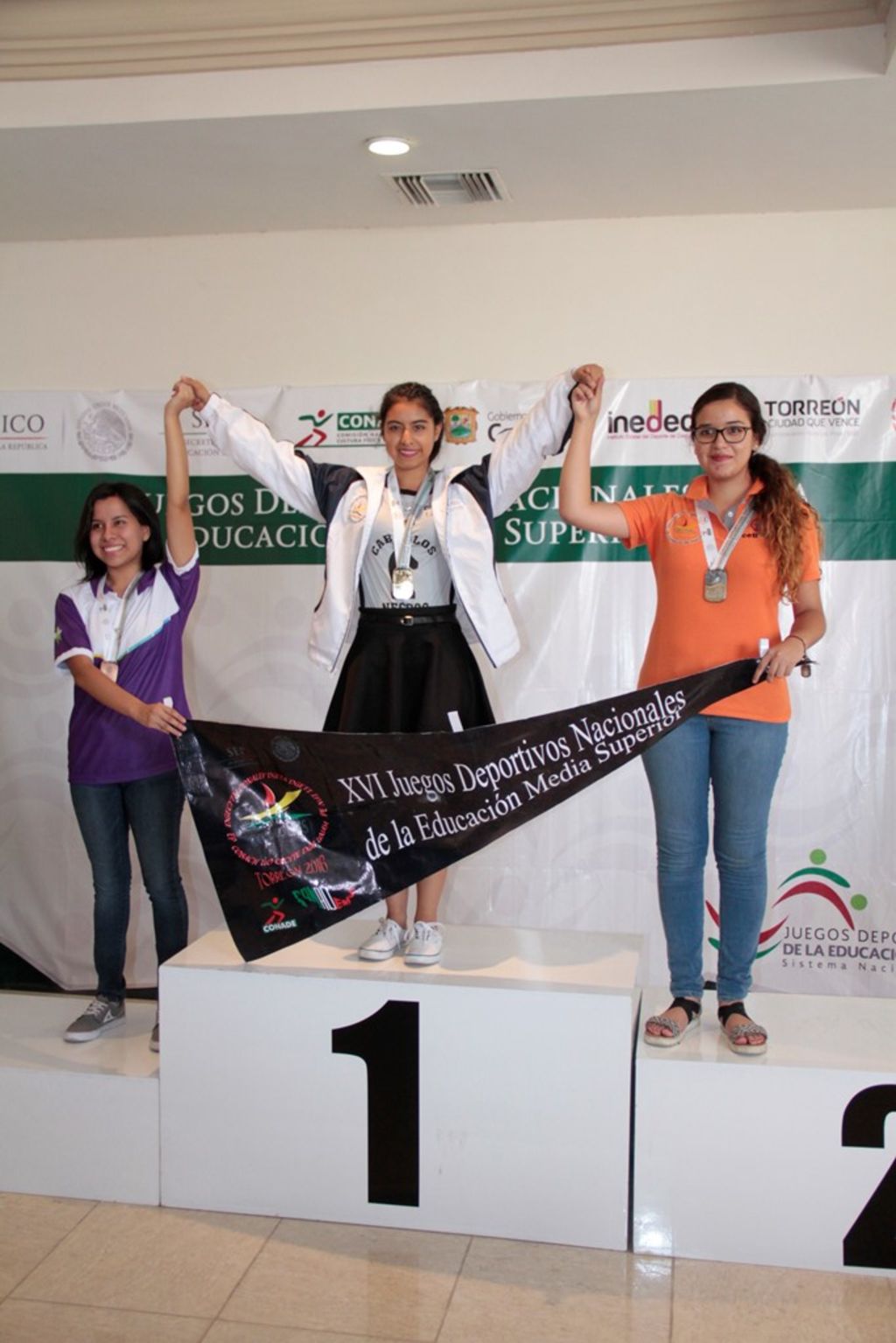 Gana Durango en el ajedrez femenil de los Conadems