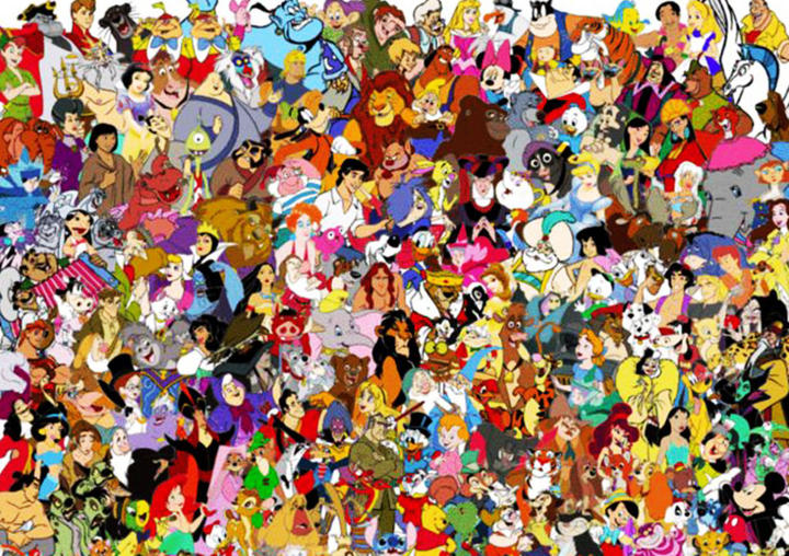 ¿Puedes encontrar a las 6 Princesas Disney?