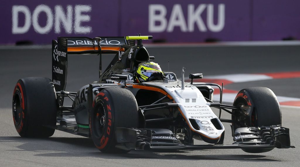 'Checo' Pérez renueva un año con Force India
