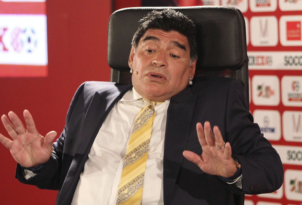 Dice Maradona que odia a Los Simpson