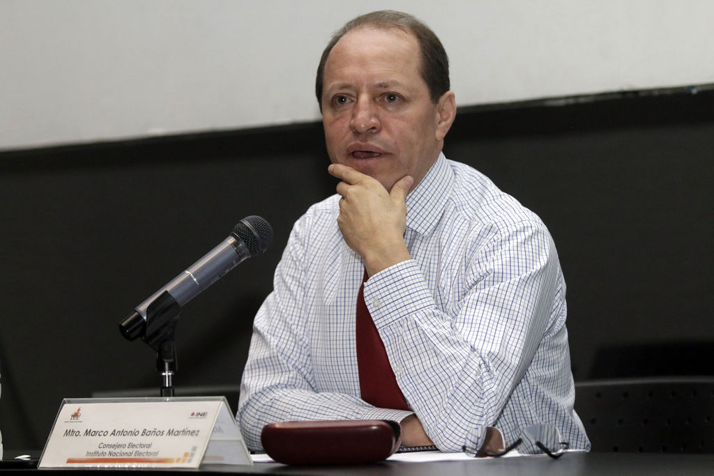 Busca Marco Baños pasar del INE al Tribunal Electoral