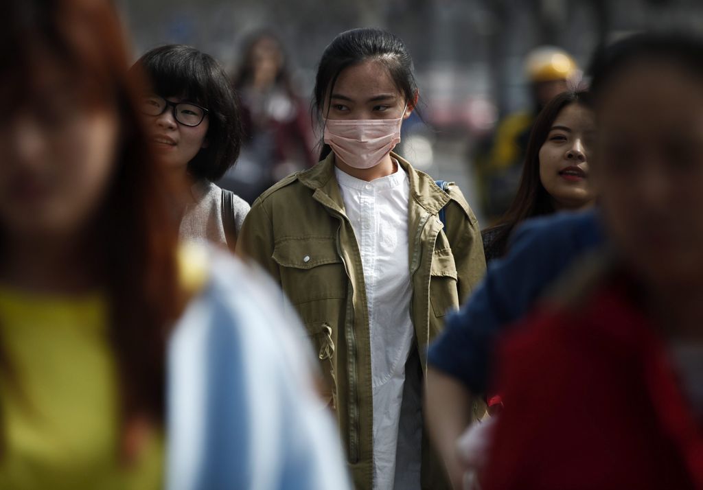 Contaminación de Pekín dobla los estándares de la OMS