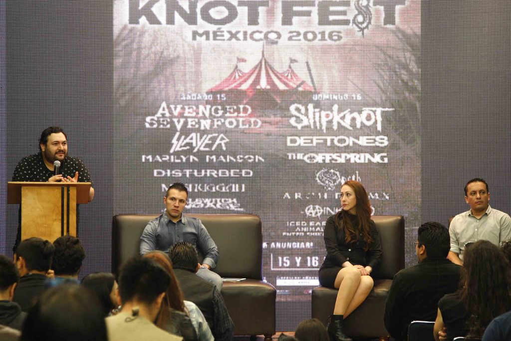 Se alistan para el festival Knotfest México 2016