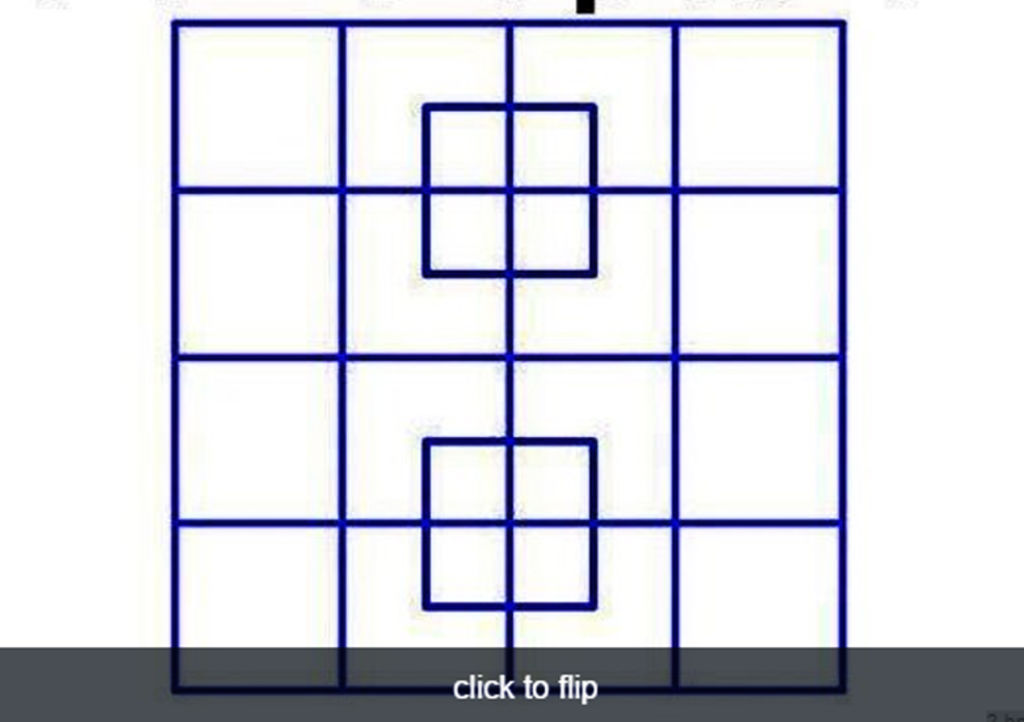 ¿Cuántos cuadrados hay en la imagen?