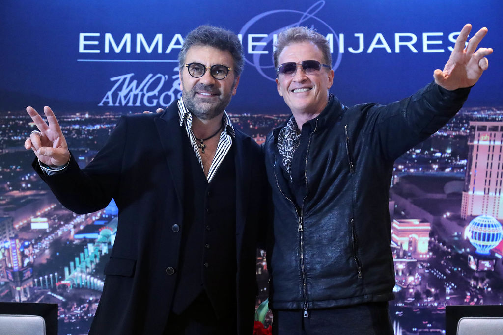 Alistan Emmanuel y Mijares 'mexicanísimo show' para Las Vegas