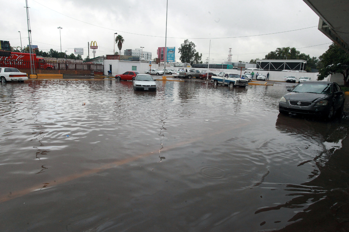 Tiene la capital su lluvia más fuerte