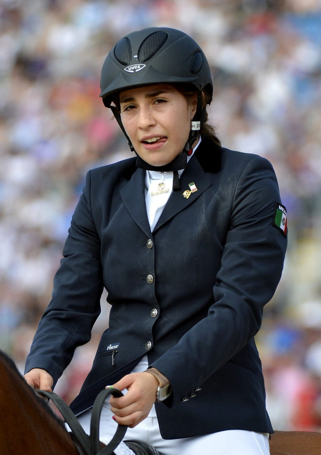 Tamara Vega termina quinta en prueba perfecta de equitación