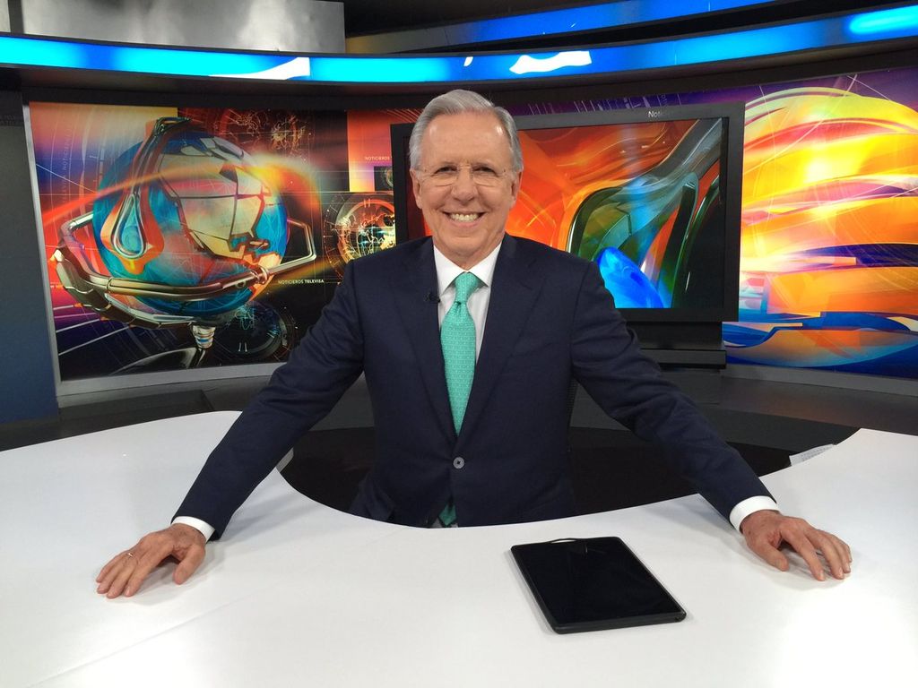 Se despide López-Doriga tras 16 años de El Noticiero