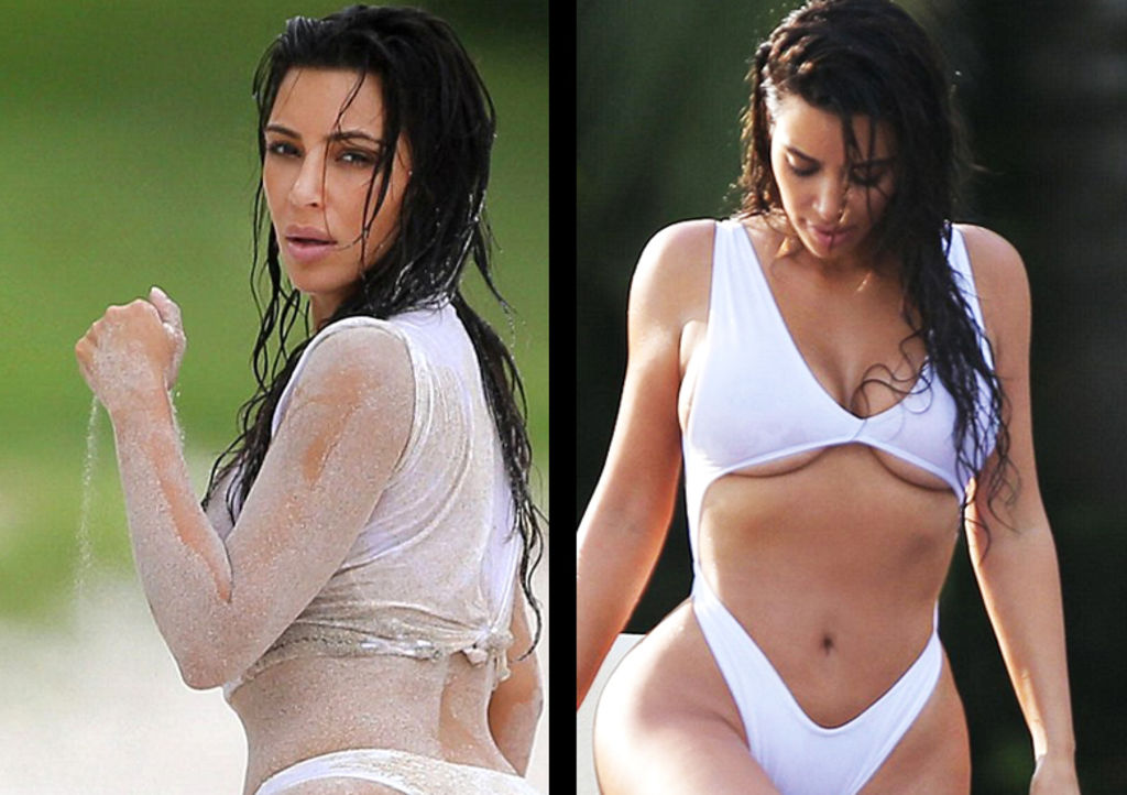 Kim Kardashian 'revienta' las playas de México