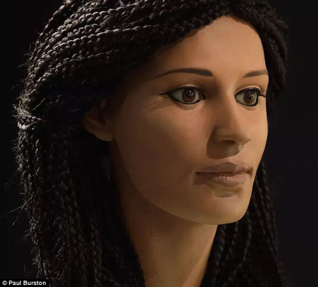 Reconstruyen la cabeza de una momia egipcia