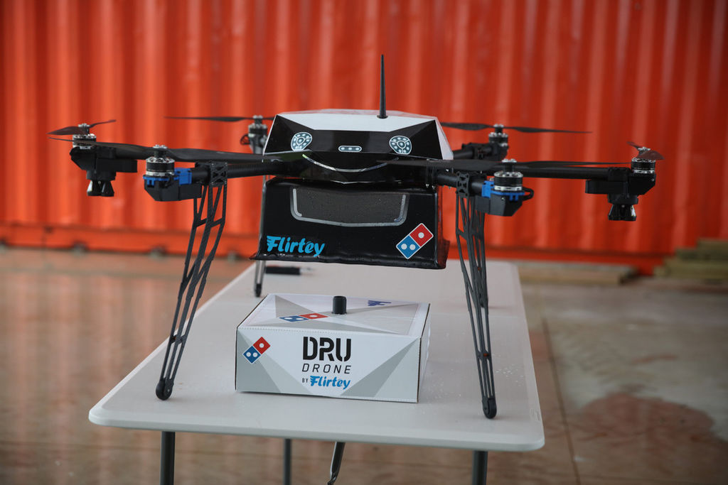 Domino’s propone drones como repartidores de pizza