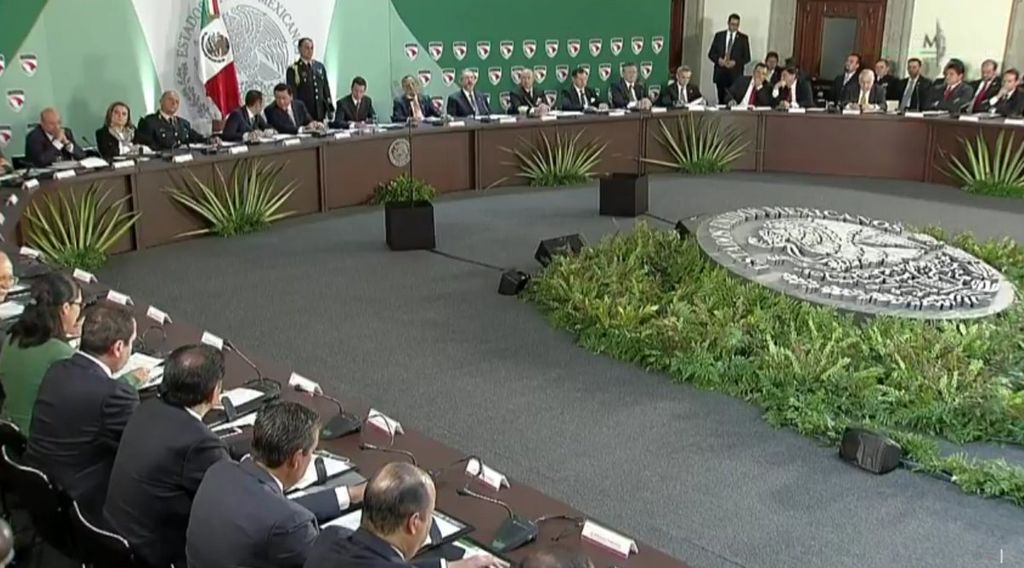 Encabeza EPN sesión del Consejo Nacional de Seguridad