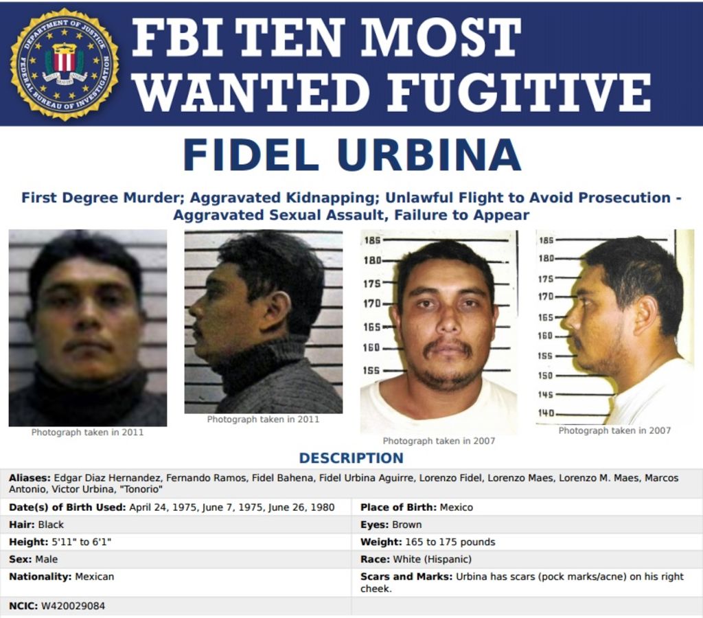 Cae en México uno de los 10 más buscados por el FBI