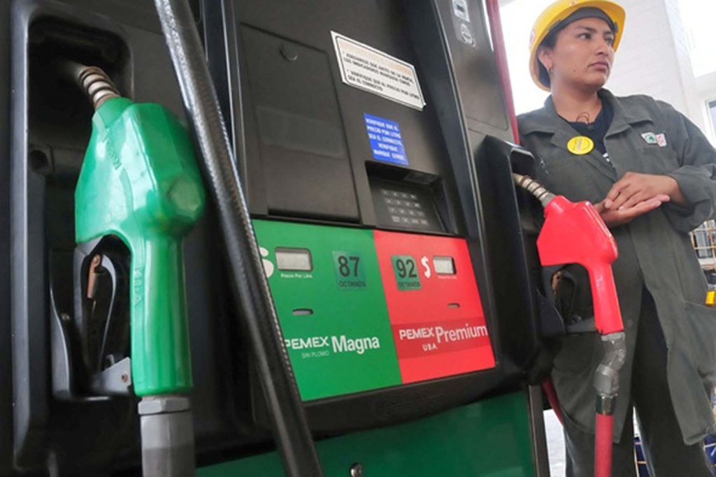 Se mantiene precio de gasolina; sube diésel