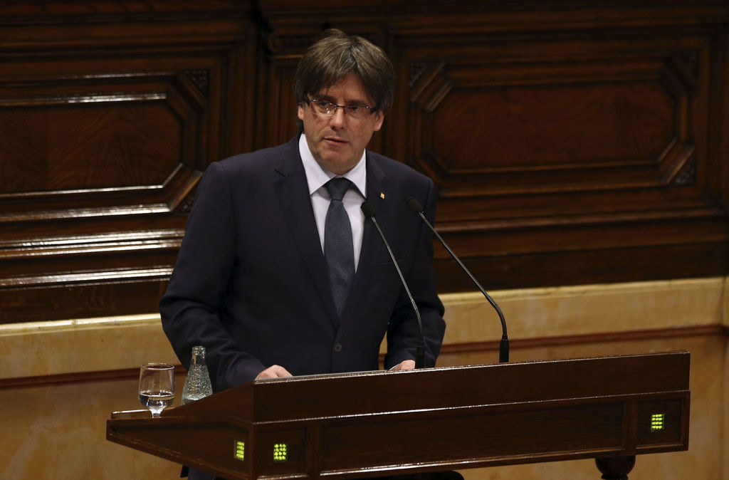 Presidente catalán anuncia referéndum para la independencia en 2017