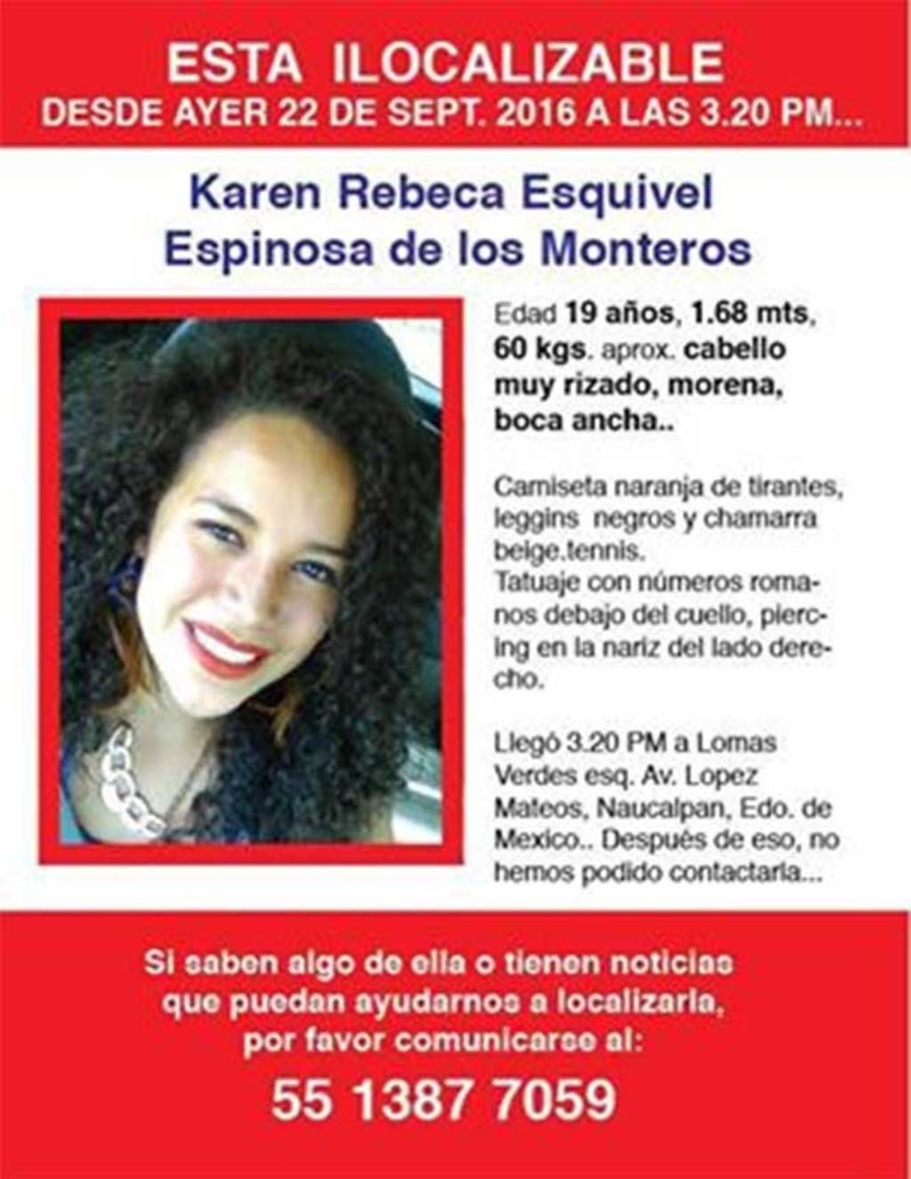Exigen justicia en la PGR por homicidio de adolescente Karen