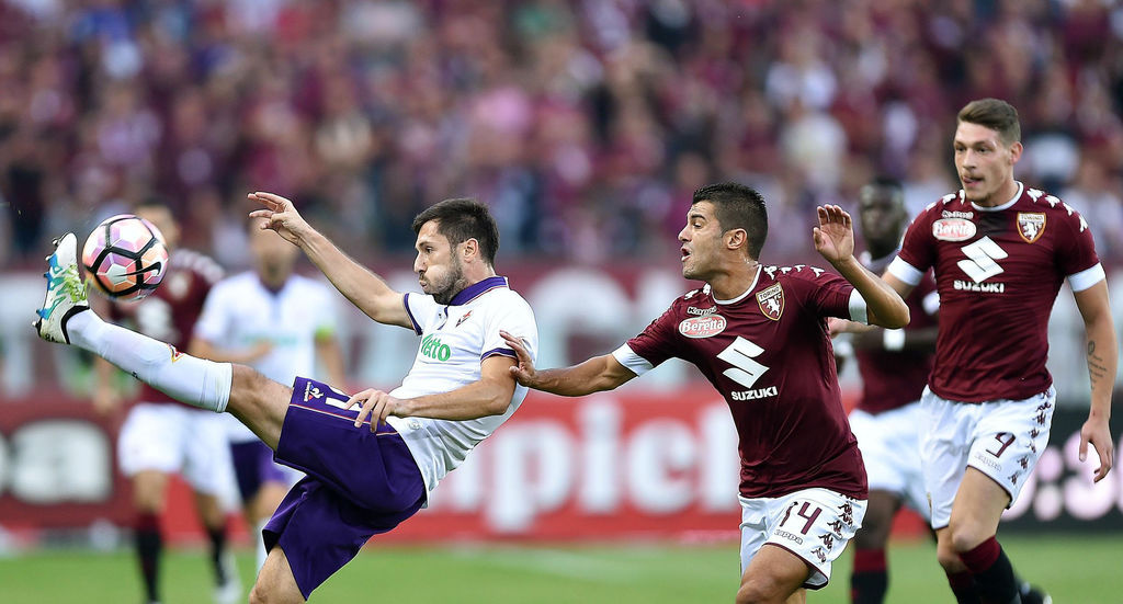 Fierentina de Salcedo cae 2-1 ante Torino