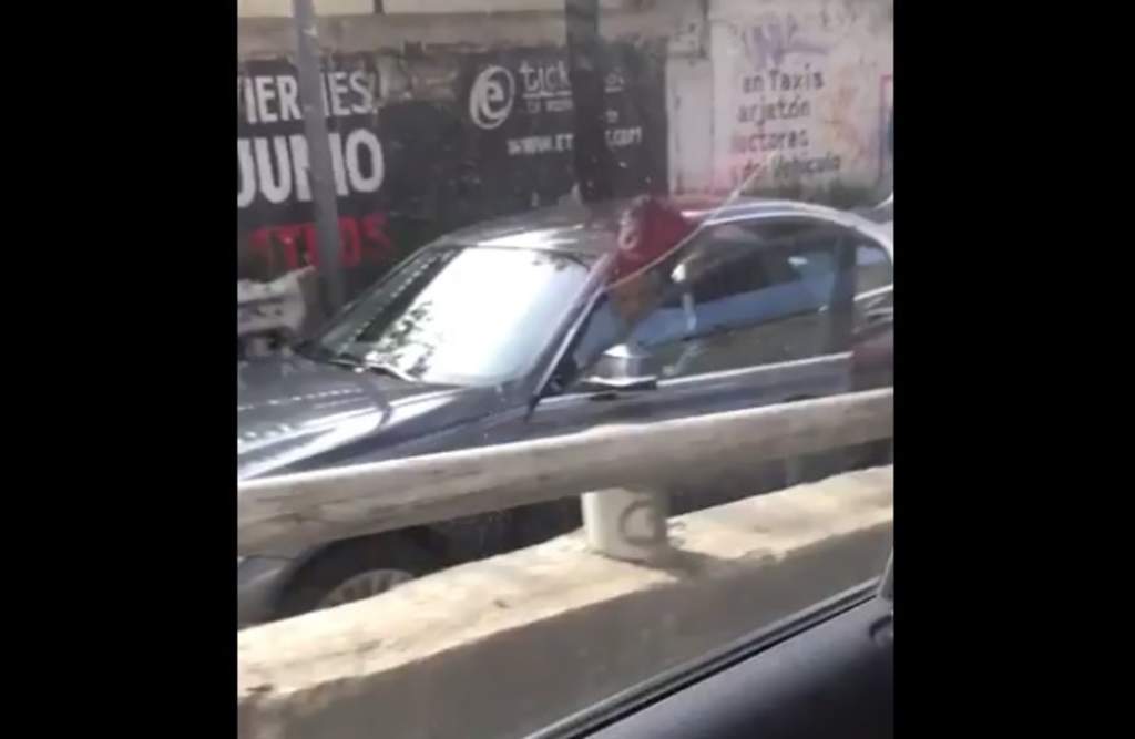 Captan otro asalto en Periférico de la CDMX