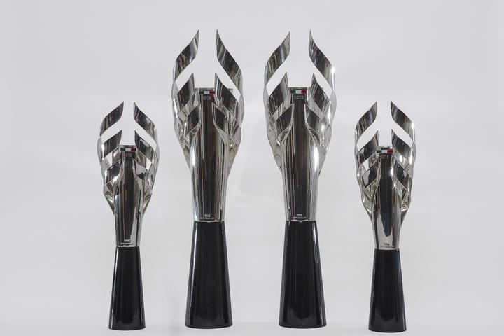 De plata y obsidiana el trofeo  para campeón del GP de México