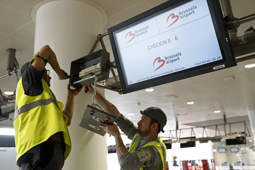 Aeropuerto de Bruselas tendrá nuevo sistema de seguridad
