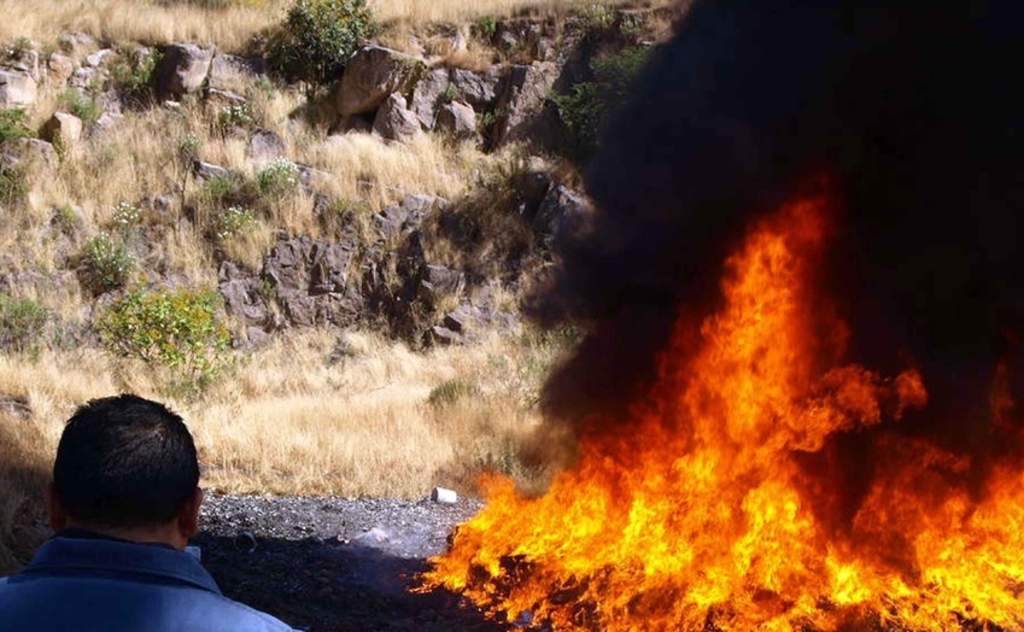 Incinera PGR más de cinco toneladas de narcóticos en Baja California