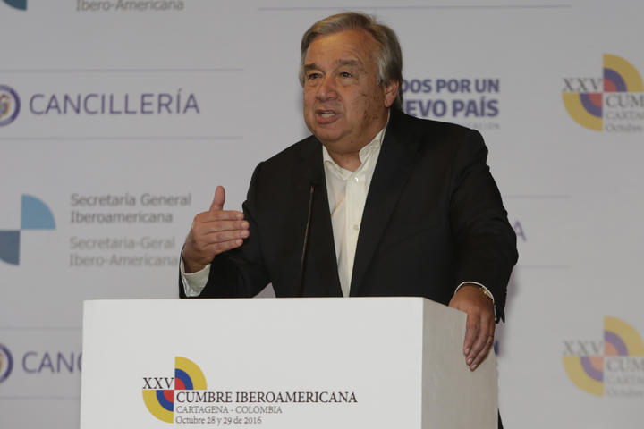 Guterres llama a diálogo en Venezuela