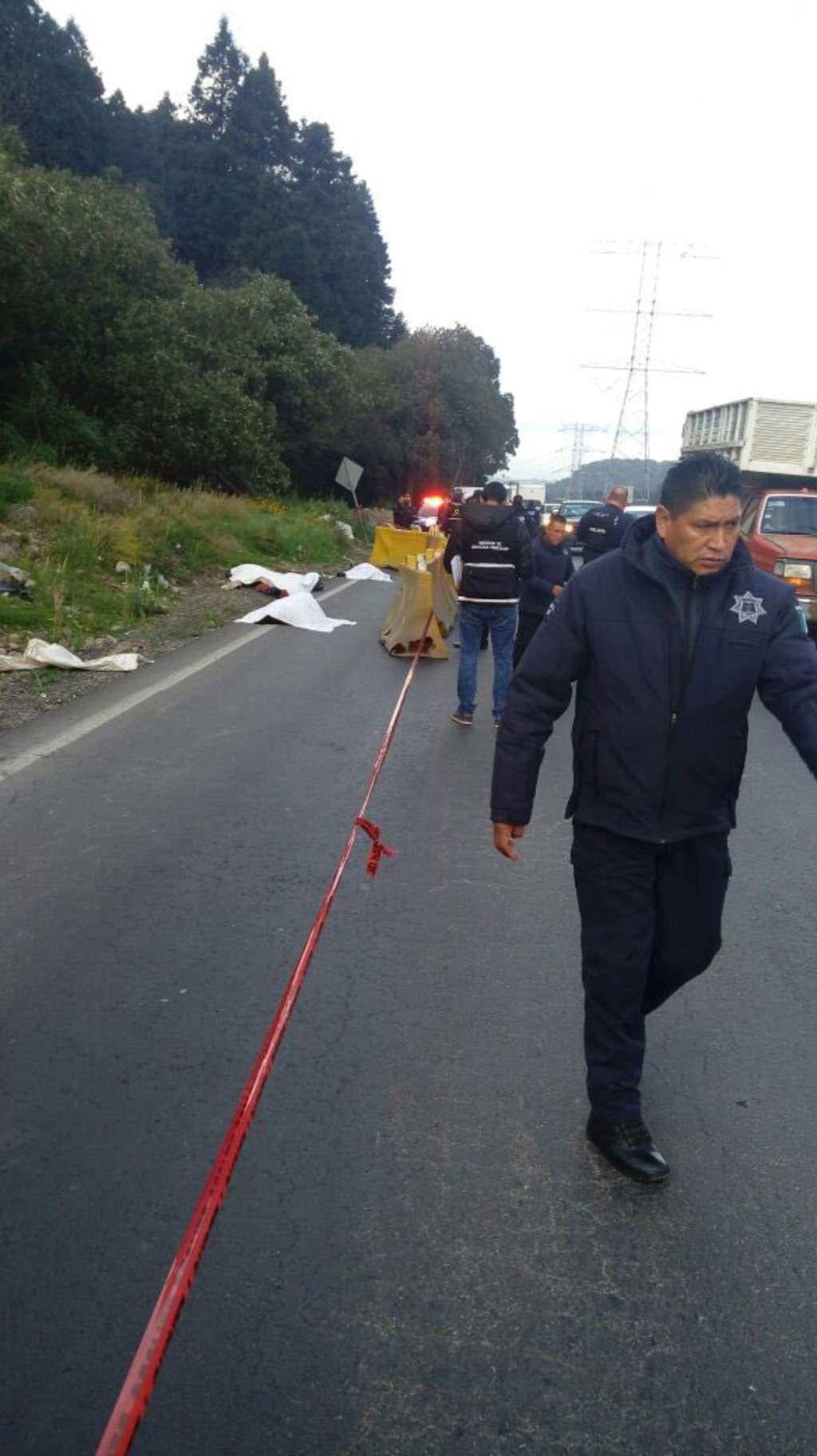 Investigan hallazgo de 4 cadáveres en la México-Toluca