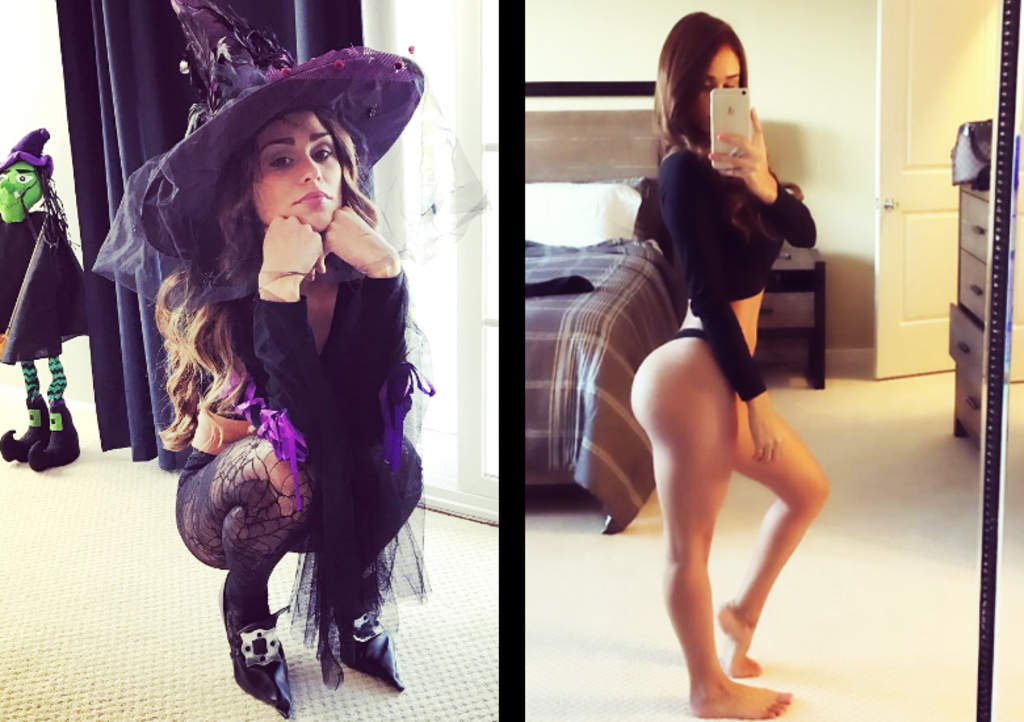 Yanet García impacta con disfraces de Halloween