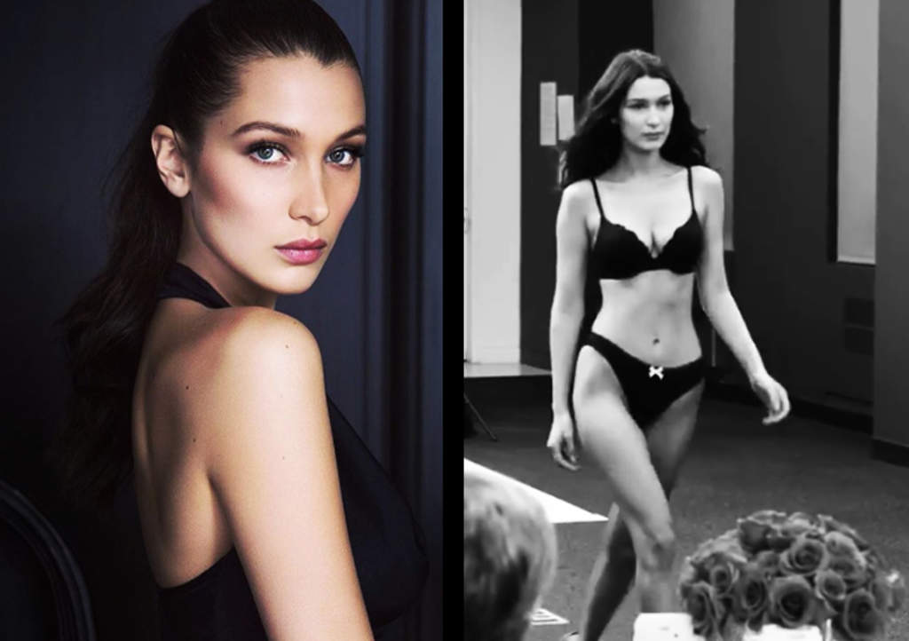 Publican cautivador casting de Bella Hadid para Victoria's Secret