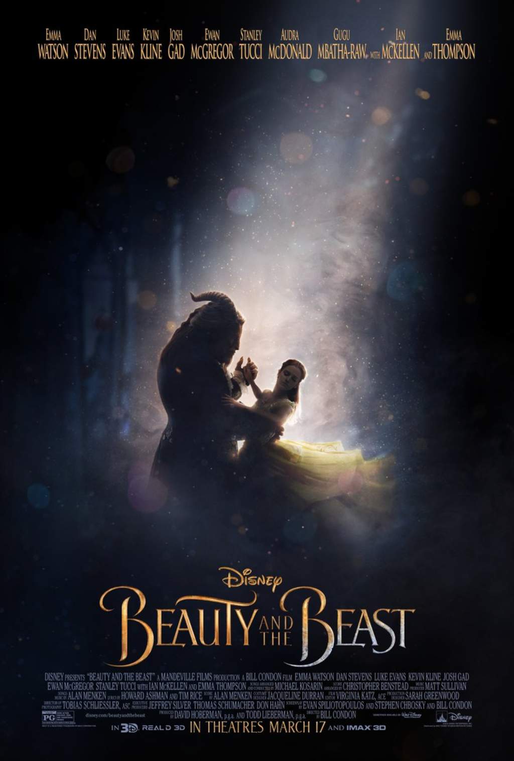Comparte Emma Watson póster de La Bella y la Bestia