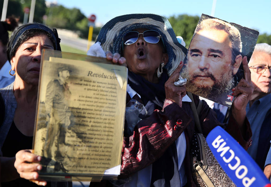 Rinden homenaje a Fidel Castro en la Plaza de la Revolución