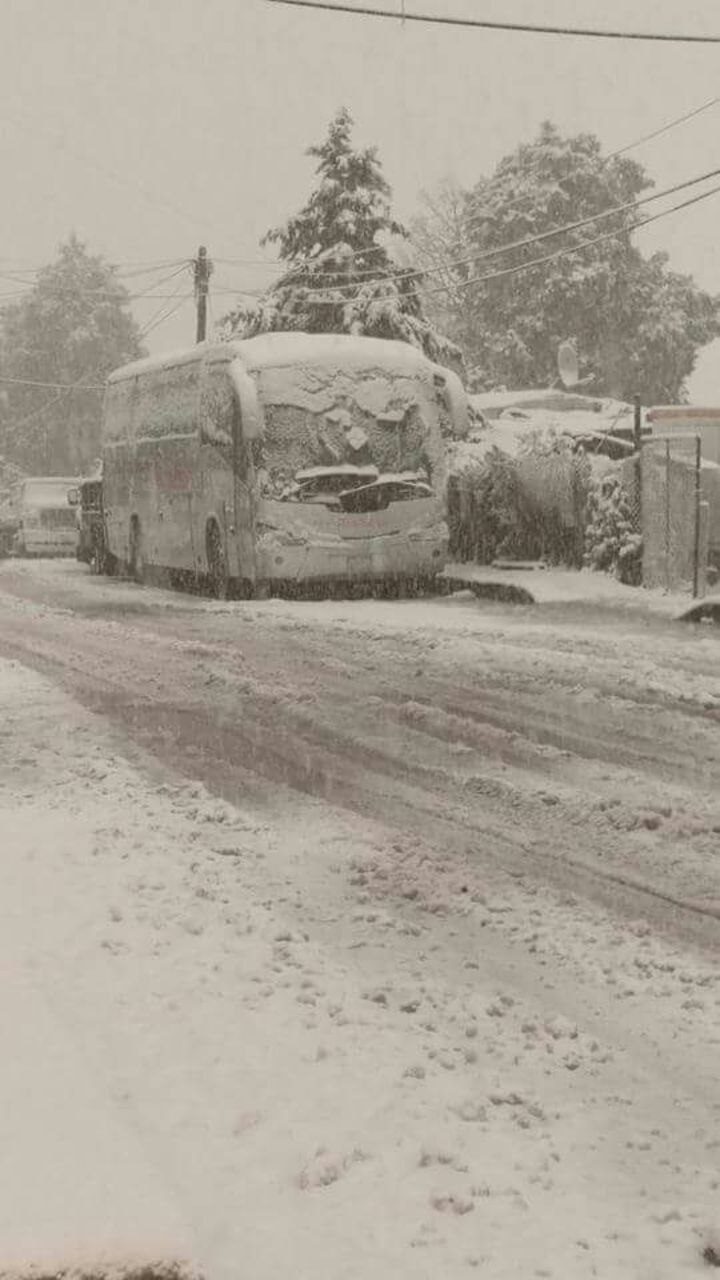 Llevarán apoyos por nevada en Santiago Papasquiaro