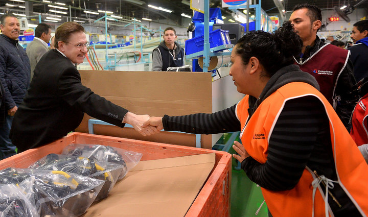 Refrenda Daws confianza para invertir en Durango: Aispuro