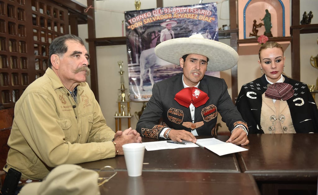 Presentan segundo torneo charro 'Don Salvador Álvarez'