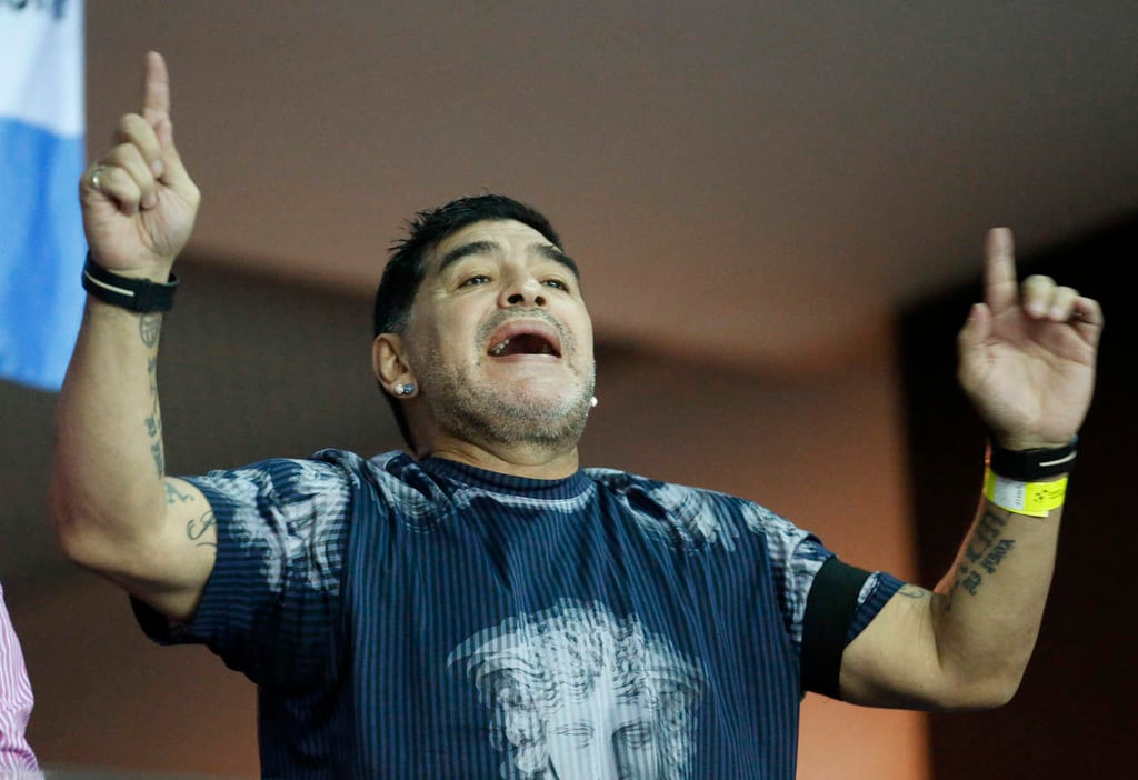 Maradona celebrará en Nápoles los treinta años del primer 'Scudetto'