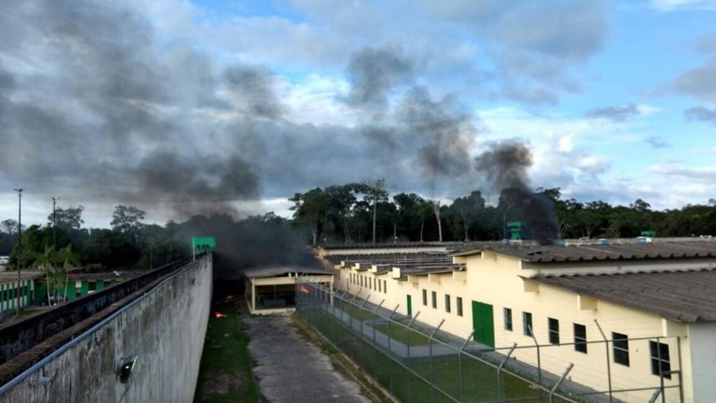 Violento motín deja 50 muertos en una cárcel brasileña