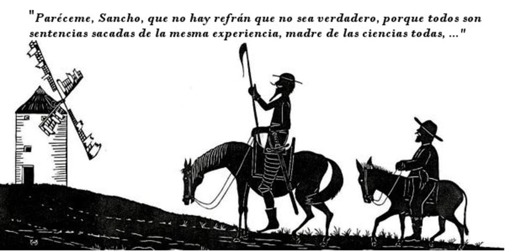 REFRANERO  DEL QUIJOTE